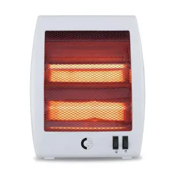 CG Norris 800W 2Q Quartz Room Heater | 2 Heat Settings | Tip Over Safety Switch | Noiseless Operation | Ideal for Rooms 