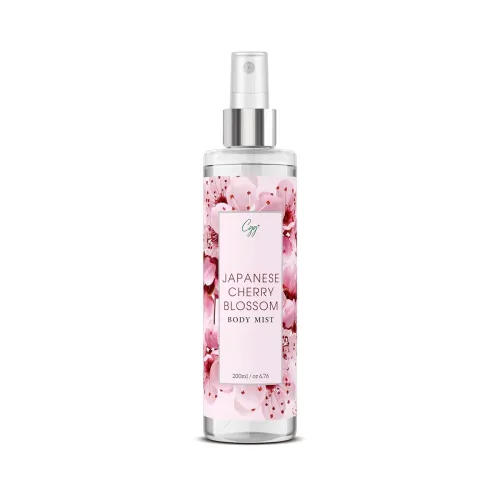 Image of CGG Cosmetics Japanese Cherry Blossom Body Mist - 100% Vegan, Instantly Refreshes, No Alcohol, Paraben & Phthalate Free 