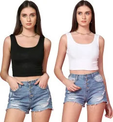 CHAKUDEE Fashion Womens Top Pack of 2