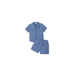 CHALODIA Baby Boy Cotton Co-ord Set
