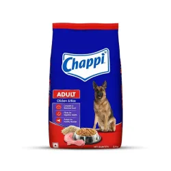 Chappi Adult (1+ Years) Dry Dog Food, Chicken & Rice, 2.8 kg, Complete and Balanced Food for Adult Dogs