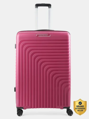 Image of ARISTOCRAT Large Check-in Suitcase (73 cm) 4 Wheels - WEGO 8W STR. LARGE 360° RED - Red