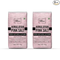 Chef Urbano Himalayan Pink Salt Pouch, 2 X 1000 g