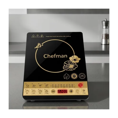 Image of Chefman 2000W Induction Cooktop with LED & Push Controls
