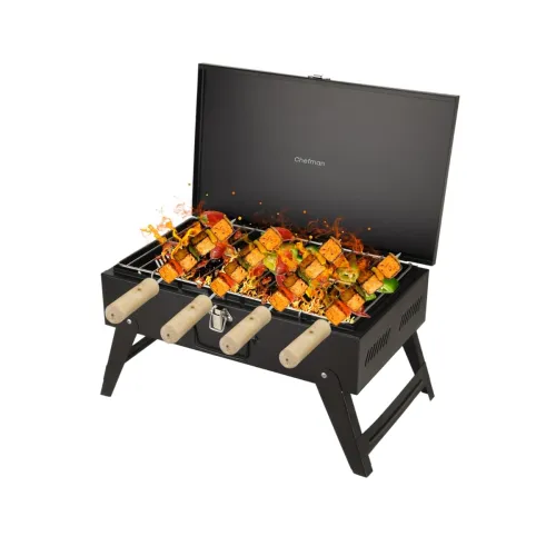 Image of Chefman Compact Briefcase BBQ Grill