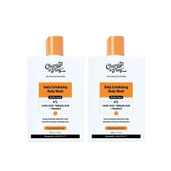 Chemist At Play Exfoliating Body Wash 236ml | Paraben & SLS Free | Enriched with Vitamin E & Murumuru | Gentle Exfoliati