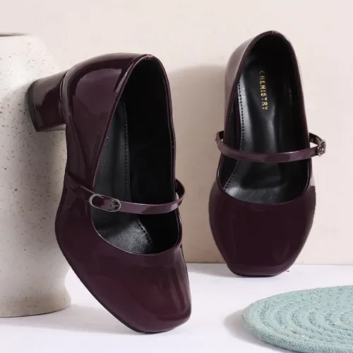 Image of Chemistry Women Block Heels Mary Janes