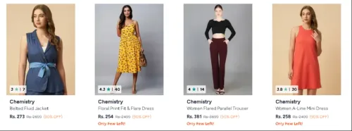 Image of Chemistry Women's Clothing up to 90% Discount