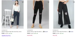 Chemistry Womens Jeans Starting @ ₹339