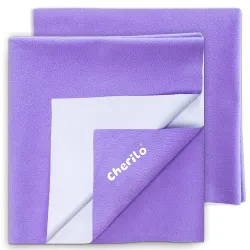 Cherilo Waterproof Baby Dry Sheets Small (50cm x 70cm) * Pack of 2