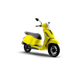 Chetak 3001 by Bajaj Auto High Speed Electric Scooter with charger - Lime Yellow - Ex-Showroom