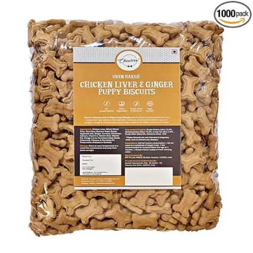 Image of Chewers Chicken Liver & Ginger Puppy Biscuits, 1 Kg