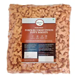 Chewers Pumpkin & Sweet Potato Puppy Biscuits, 1 Kg (Pack of 2)