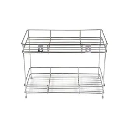 CHHAAP 2-Tier Stainless Steel Kitchen Storage