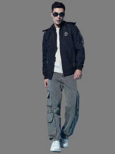 Image of ChicCloset  Men Printed Casual Jacket