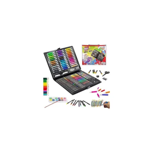 Image of Children Deluxe Art Drawing Crayon Color Set