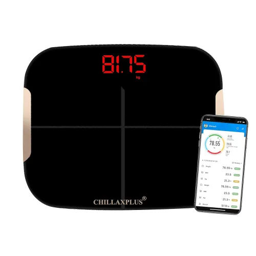 Image of CHILLAXPLUS Weighing Machine for Body Weight for Home with Body Fat Analyzer 