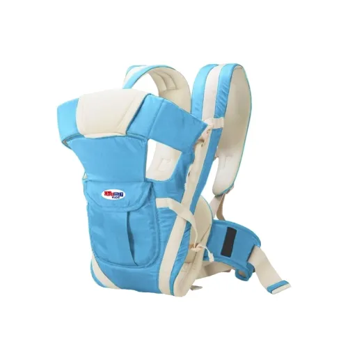 Image of Chinmay Kids Adjustable Baby Carrier with Safety Straps (Baby Blue)