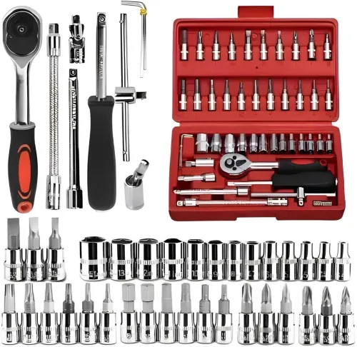 Image of ChinuStyle 46-Piece Mechanic Tool Kit