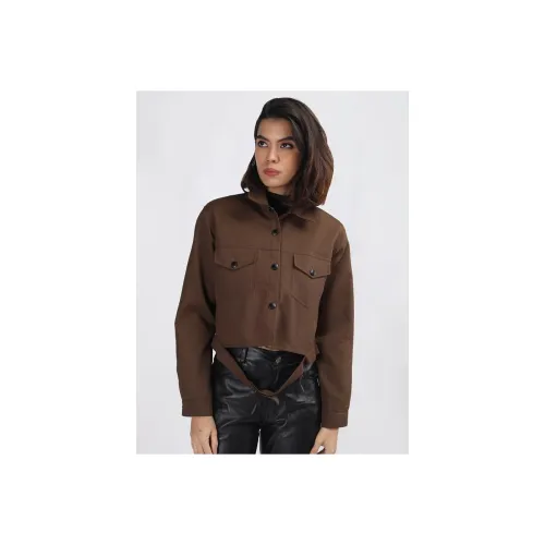Image of CHKOKKO Women's Corduroy Long length Jacket