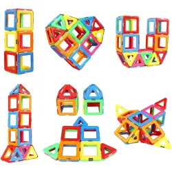 Chocozone 30pcs Magnetic Blocks for Kids Educational Toys Magnetic Building