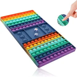 Chocozone Pop It Ludo Board Game for Kids (6+ Years)