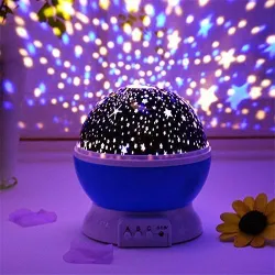 Chocozone Star Light Rotating Projector Lamp