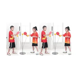 Chocozone Table Tennis Trainer Indoor Outdoor Adults Teenagers Kids Toy Sports Toys for 4 5 6 8 Years Old (Medium) (Pack of 2)