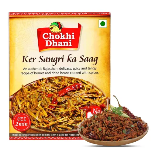 Image of Chokhi Dhani Ker Sangri ka Saag Ready to Eat (300g)