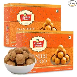 Chokhi Dhani Panjiri Ladoo 400gm (Pack of 2)