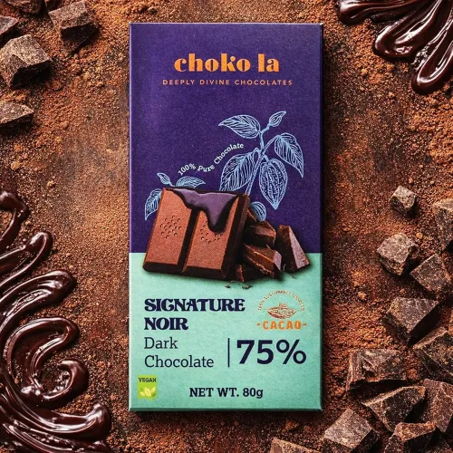 Image of Chokola Signature Noir Dark Chocolate Bar 