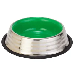 Choostix Dog and Cat Feeding Steel Bowl, 710ml