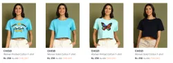 CHOZI womens tshirt upto 70% Discount