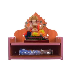 Christian Wooden Wall Hanging Temple for Home and Shop,Office and Home showpiece
