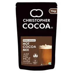 Christopher Cocoa, Double Chocolate Hot Cocoa Powder Mix, 1kg