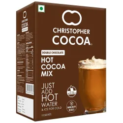 Christopher Cocoa Double Chocolate Hot Cocoa Mix | 10 Sachets Box