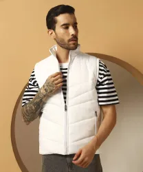 Christy World  Men Self Design Casual Jacket