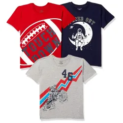 Chromozome Boys Regular Fit T-Shirt Pack of 3