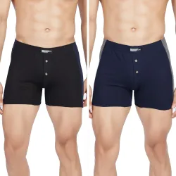 Chromozome Mens Cotton Trunks Pack of 2