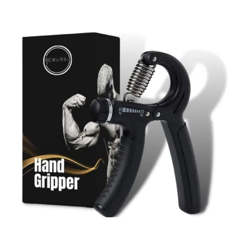 Image of Chubs Fitness Hand Gripper, Forearm & Finger Exercise Tool (Black)