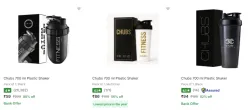 Chubs Shakers And Sippers Starting at ₹59