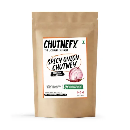 Image of Chutnefy Spicy Onion Chutney Freeze Dried Mix 250g