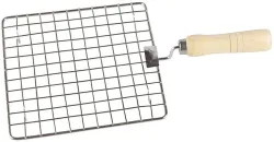 Cierie Barbecue & Roti Toast Grill with Wooden Handle