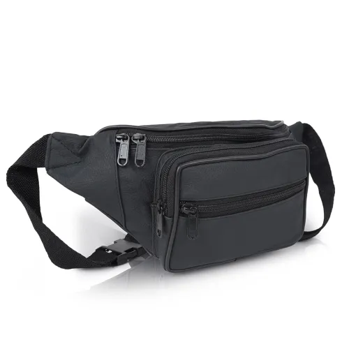Image of CIMONI® Premium Genuine Leather Waist Bag for Men 
