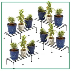 CINAGRO Anti-Rust Metal Plant Stand (4-Pack)