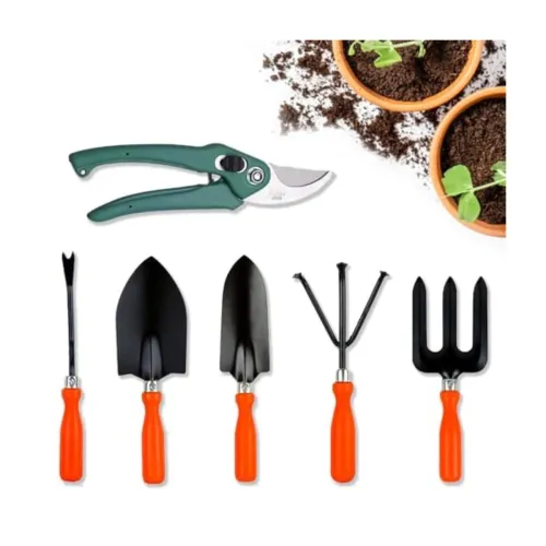 Image of Cinagro Garden Tools Kit (Set of 6) for Home Garden