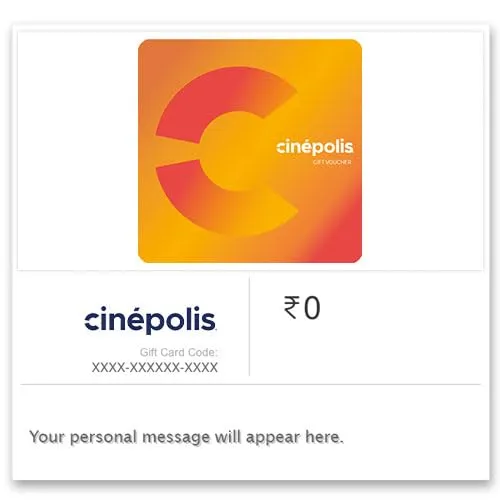 Image of Cinepolis Flat 26% discount E-Gift Card