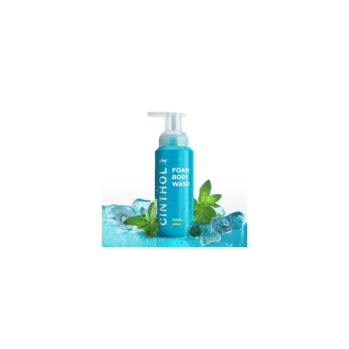 Image of Cinthol Cool Foam Body Wash (200ml) | Unique Foam Formula for Moisturized & Irresistibly Soft Skin | Suitable for All Sk