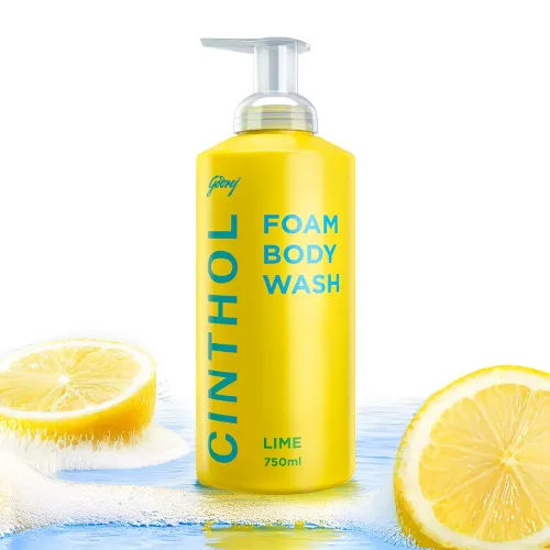 Image of Cinthol Lime Foam Body Wash (750ml) 