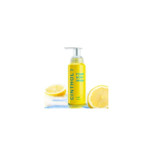 Image of Cinthol Lime Foam Body Wash (200ml) | Unique Foam Formula for Moisturized & Irresistibly Soft Skin | Suitable for All Sk